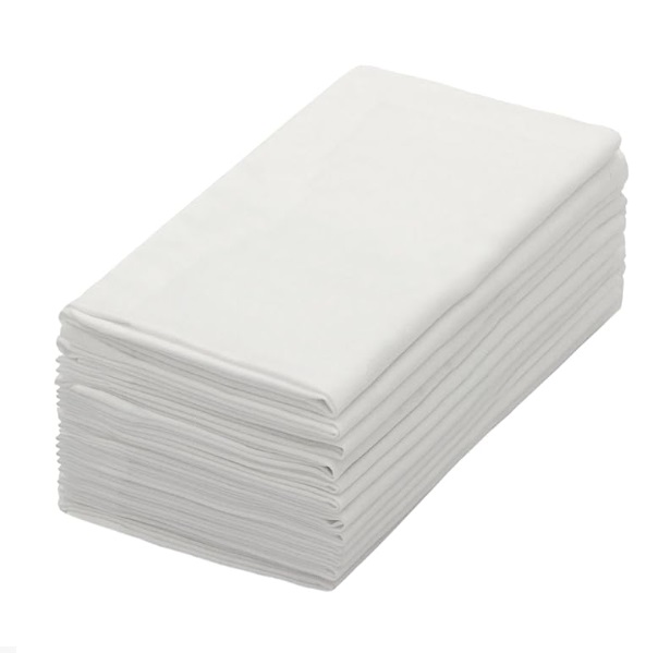 White Cloth Dinner Napkins
