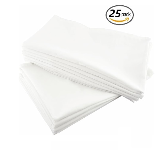 White Restaurant Napkins